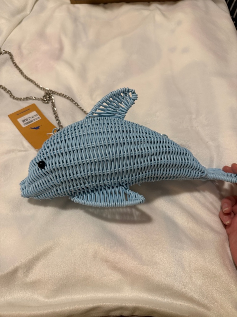 Tommy Bahama Dolphin Wicker Bag